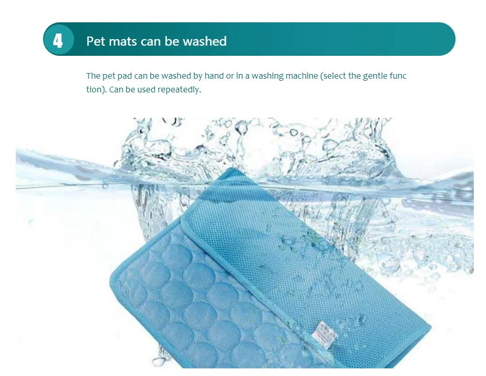 Summer Cooling Mat for Dogs & Cats