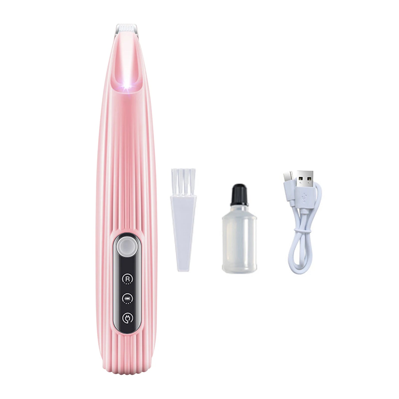 Rechargeable Portable Pet Paw Trimmer with LED Light