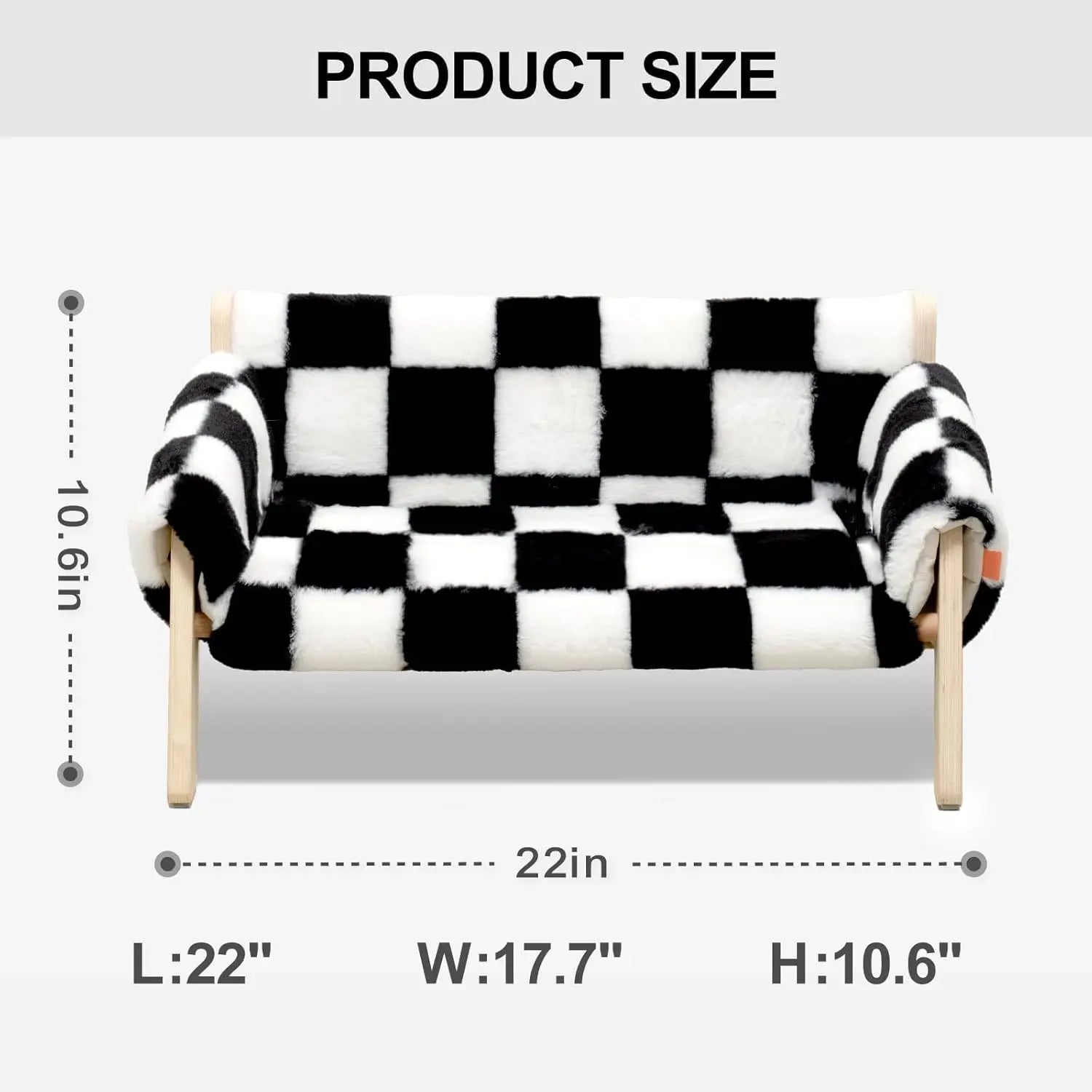 Mewoofun Cat Couch Bed