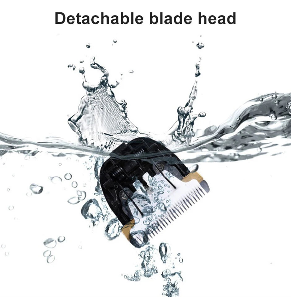 Professional Rechargeable Pet Hair Clipper – Low Noise, All-Metal Design