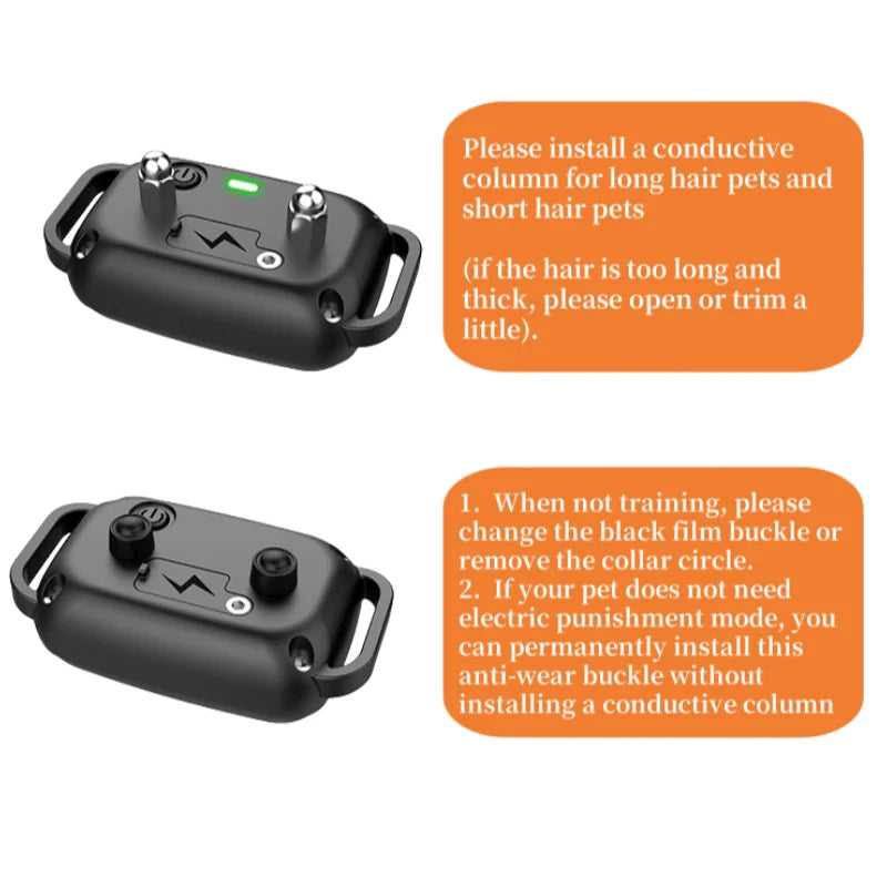 YHLC 800m Cat Anti-Meowing Collar – No Shock, Vibration Trainer