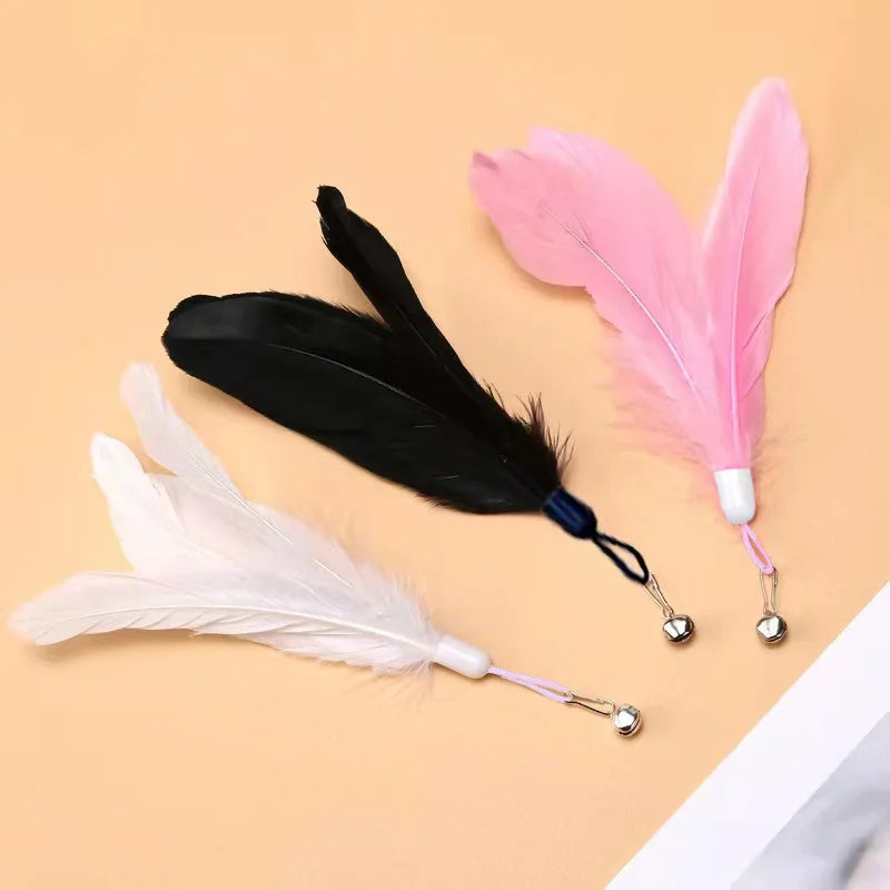 Cat Teaser Stick with Bell & Suction Cup