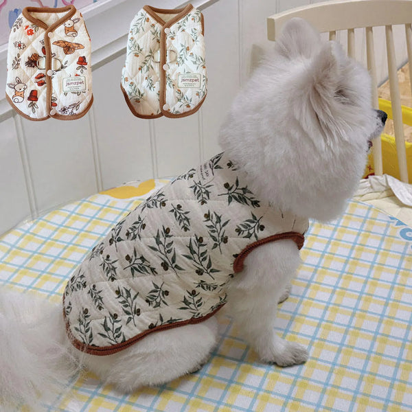 Cute Winter Warm Pet Dog Vest