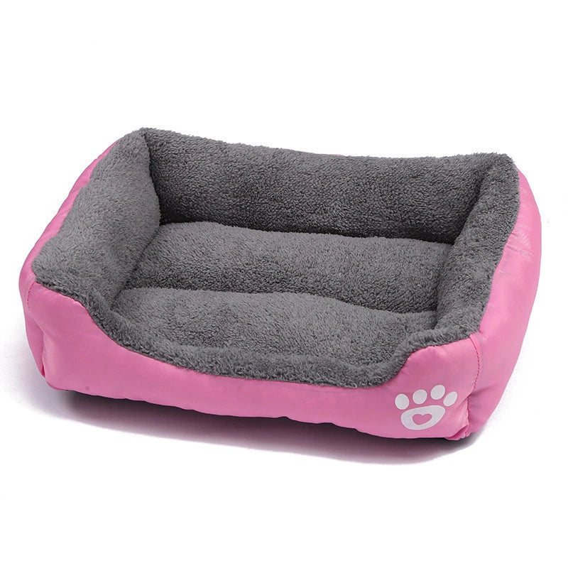 Large Washable Pet Bed & Cushion
