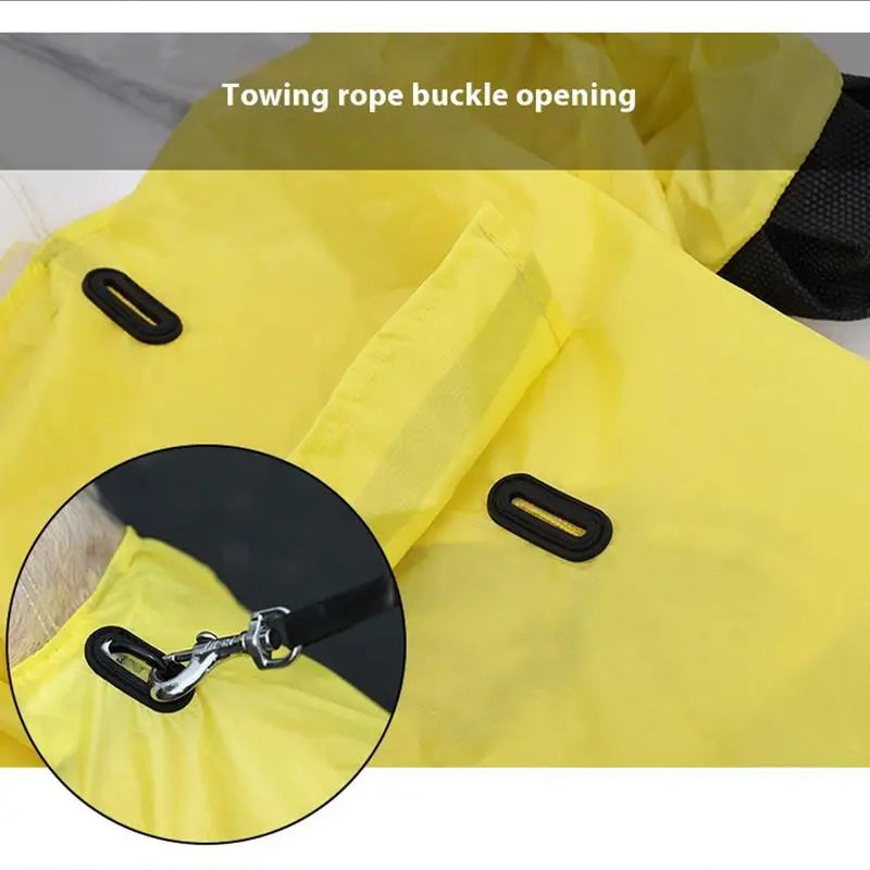 Waterproof Dog Raincoat with Hood
