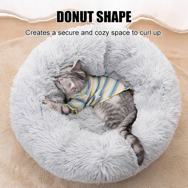 40-100cm Fluffy Pet Bed