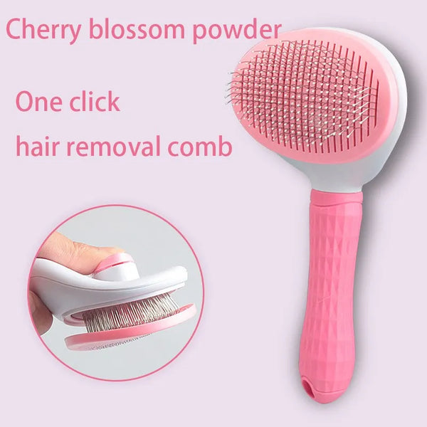 Pet Hair Brush for Dogs & Cats