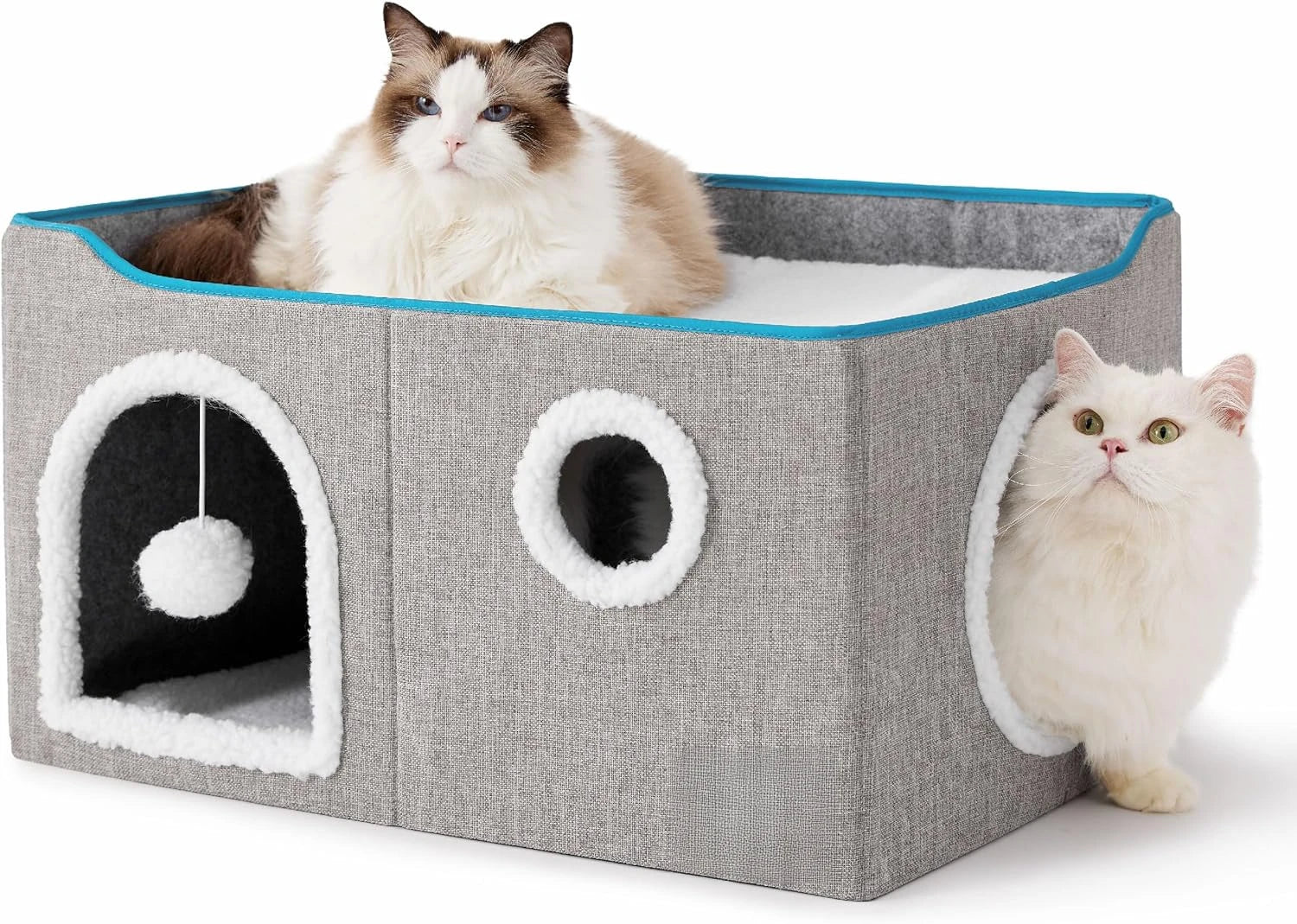 Wide Cat House for Indoor Cats