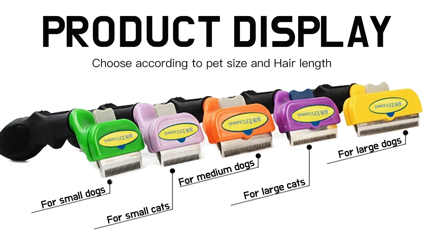 Pet Grooming Comb for Dogs and Cats