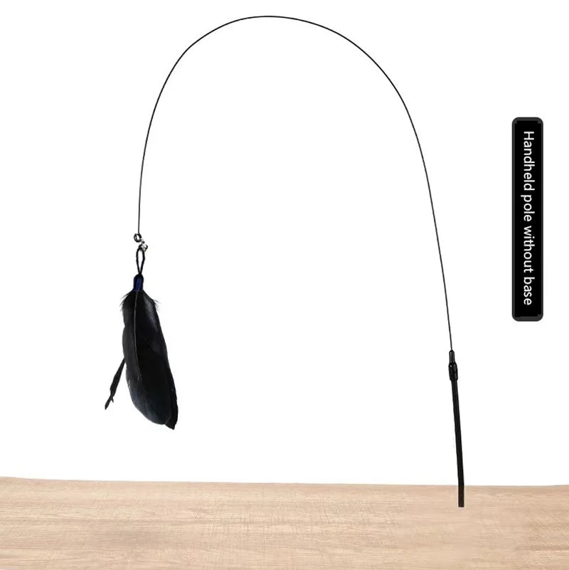 Cat Teaser Stick with Bell & Suction Cup