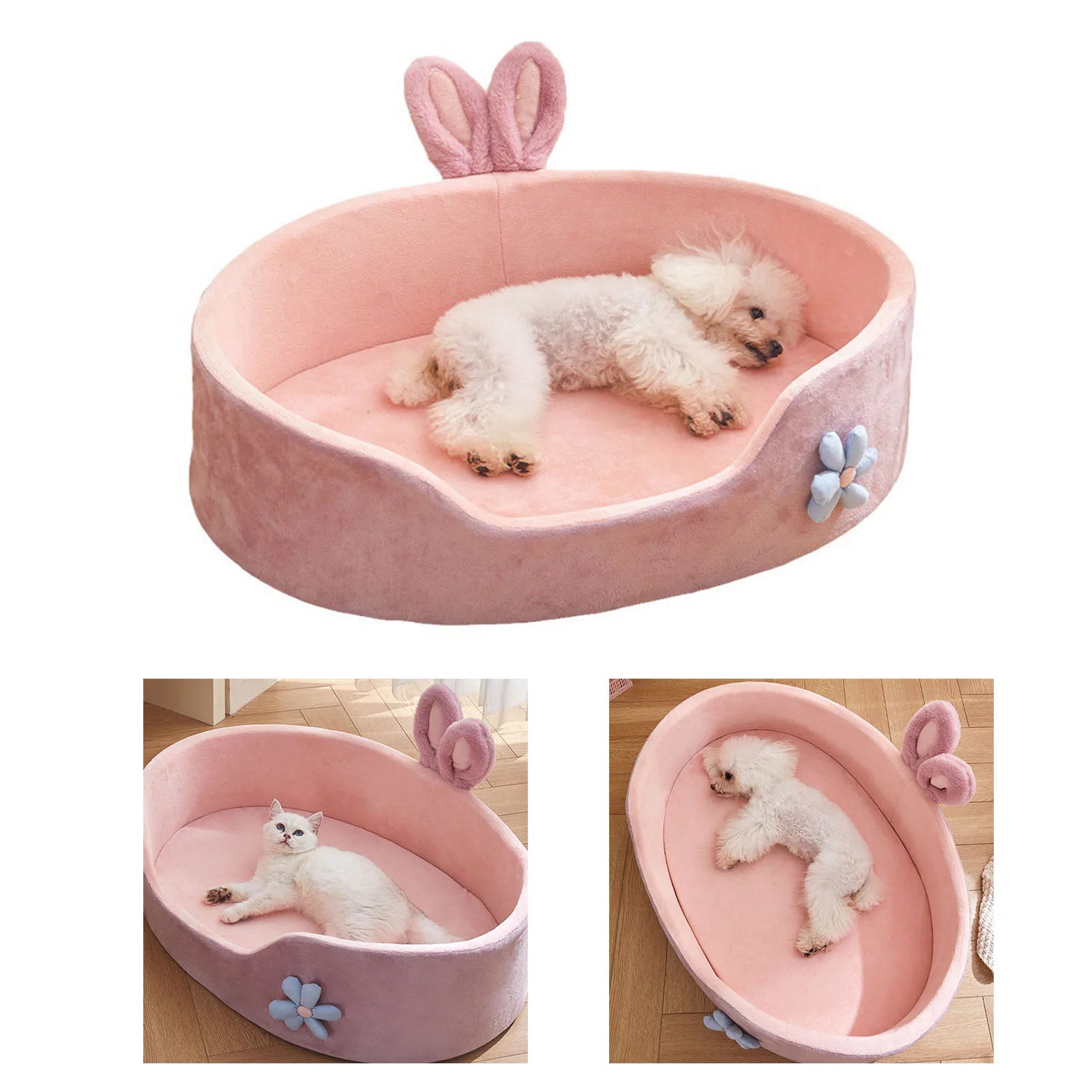Detachable Washable Pet Bed for All Seasons