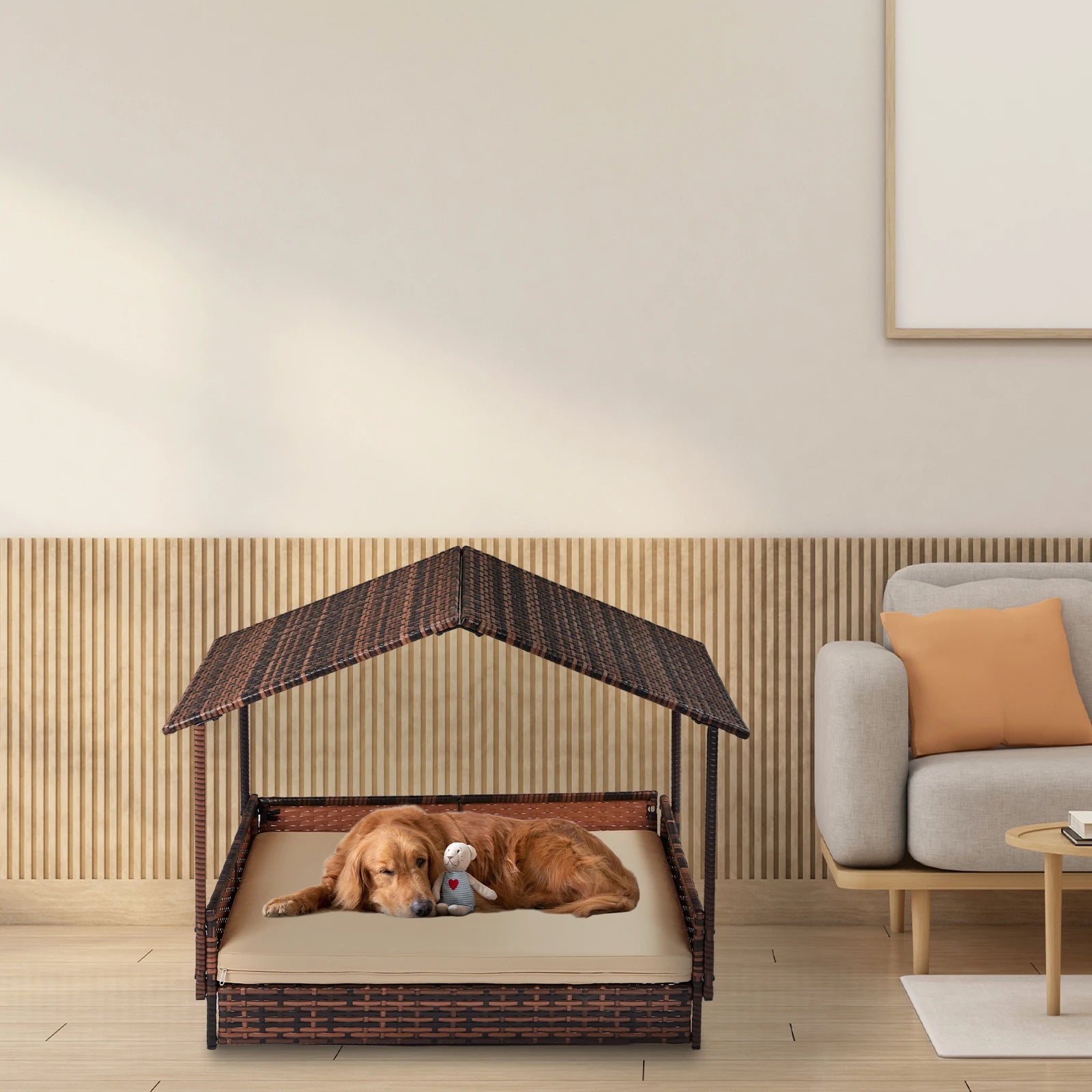 Wicker Dog House