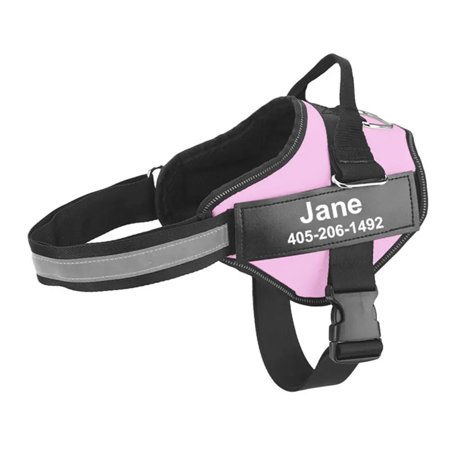 No-Pull Reflective Dog Harness