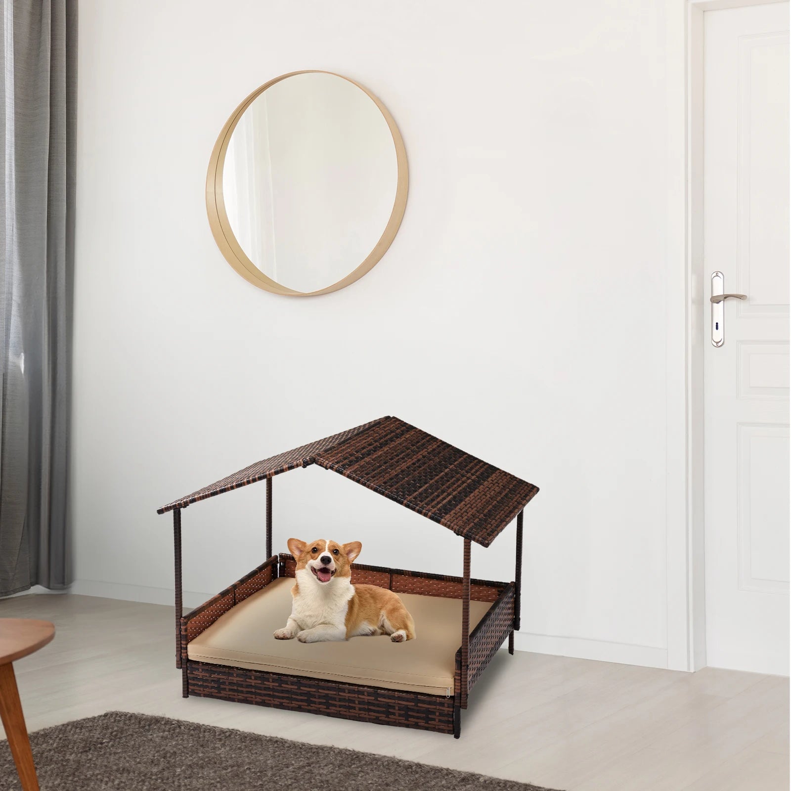 Wicker Dog House
