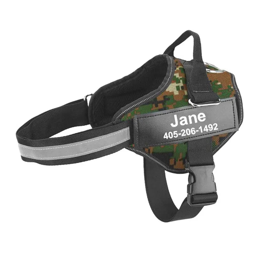 No-Pull Reflective Dog Harness